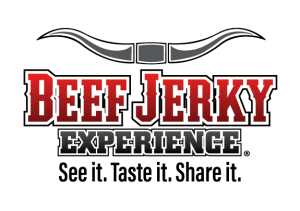 Beef Jerky Experience Logo with dark tagline