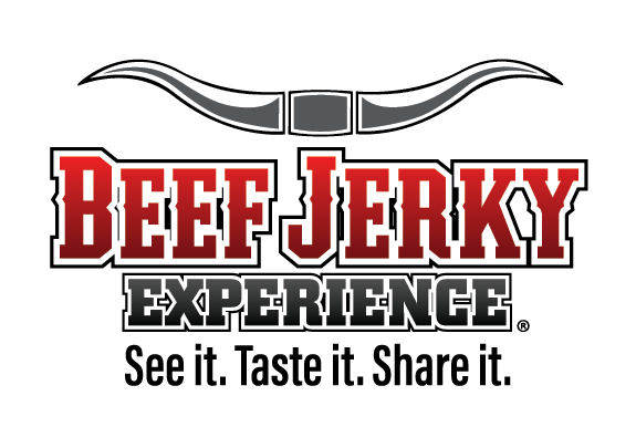 Beef Jerky Experience Logo with dark tagline